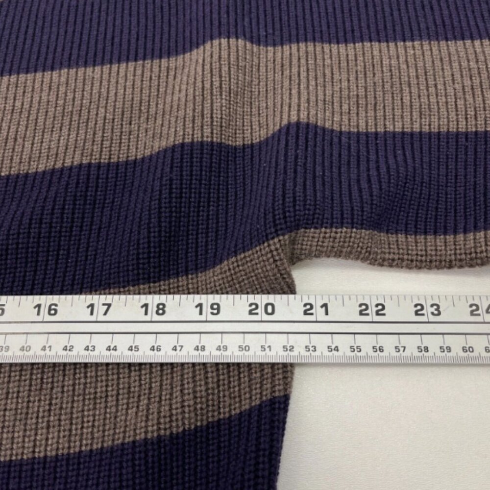 Tory Burch Striped 100% Wool Sweater - Picture 7 of 12